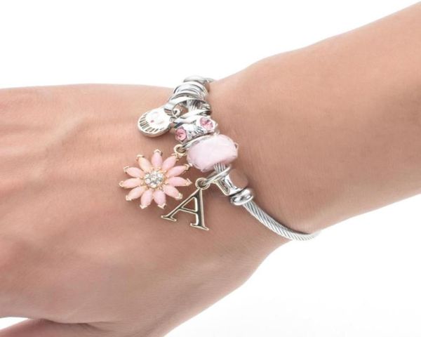 adjustable open stainless steel bracelet bangles gift for women girls flower letter a cuff crystal beads jewelry bangle5374706, Black
adjustable open stainless steel bracelet bangles gift for women girls flower letter a cuff crystal beads jewelry bangle5374706, Black