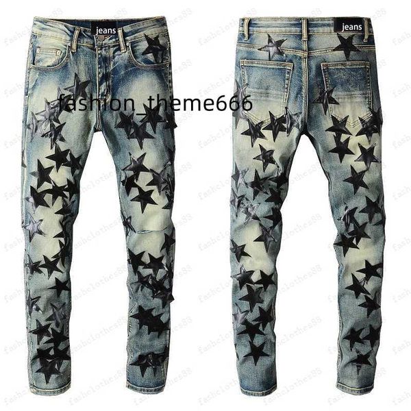 mens jeans for guys rip slim fit skinny man pants orange star patches wearing biker denim stretch cult stretch motorcycle trendy long straig, Blue
mens jeans for guys rip slim fit skinny man pants orange star patches wearing biker denim stretch cult stretch motorcycle trendy long straig, Blue