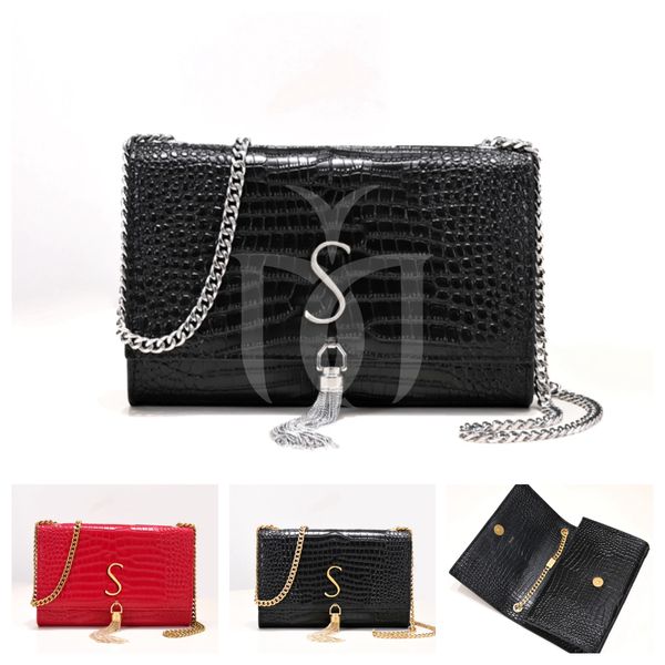 fashion designer bag luxury handbag alligator shoulder bags tassel women cross body chain bag clutch lady flap bag crocodile woman purse kat
fashion designer bag luxury handbag alligator shoulder bags tassel women cross body chain bag clutch lady flap bag crocodile woman purse kat