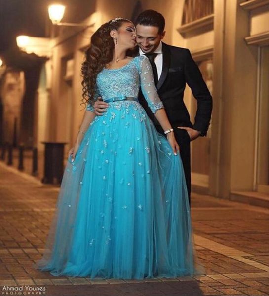 elegant blue appliques long sleeves evening dresses said mhamad scoop neck formal party gowns celebrity pageant dresses prom dress2841352, Black;red
elegant blue appliques long sleeves evening dresses said mhamad scoop neck formal party gowns celebrity pageant dresses prom dress2841352, Black;red