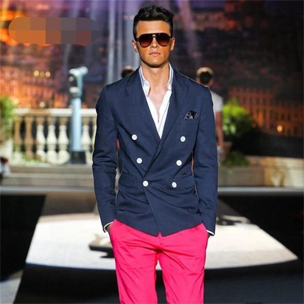 men's suits blazers casual suit spring and autumn british style blue slim double breasted retro short coat 230630, White;black
men's suits blazers casual suit spring and autumn british style blue slim double breasted retro short coat 230630, White;black
