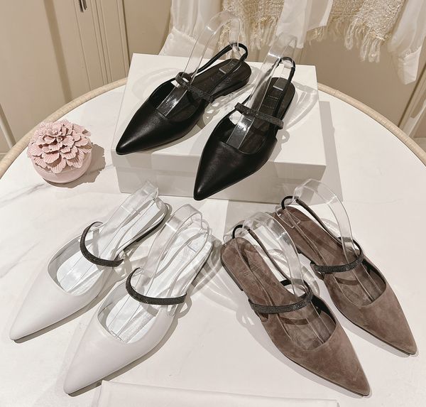 brunello cucinelli sandals designer women suede slingback precious strap flats sandal -quality luxury summer nappa leather shoes, Black
brunello cucinelli sandals designer women suede slingback precious strap flats sandal -quality luxury summer nappa leather shoes, Black