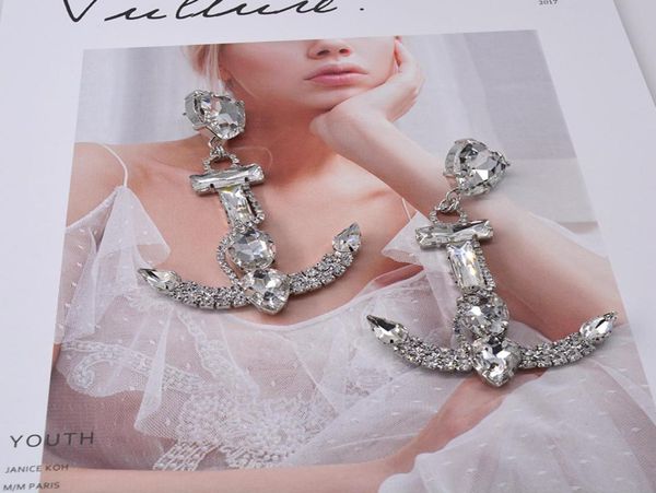 new handmade beading crystal big water drop earrings for women statement shiny crystal long pendientes gifts5856065, Silver
new handmade beading crystal big water drop earrings for women statement shiny crystal long pendientes gifts5856065, Silver