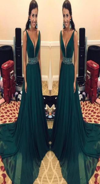 hunter green prom dresses long with sash beads sequins chiffon formal dresses evening wear a line desp v neck cocktail dresses che8295724, Black
hunter green prom dresses long with sash beads sequins chiffon formal dresses evening wear a line desp v neck cocktail dresses che8295724, Black