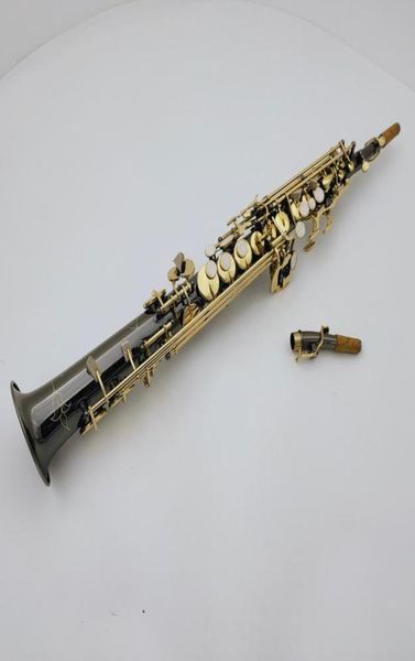 suzuki soprano saxophone b flat black nickelplated woodwind instrument with gold keys case mouthpiece accessories9295606
suzuki soprano saxophone b flat black nickelplated woodwind instrument with gold keys case mouthpiece accessories9295606