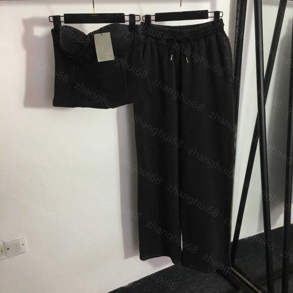 23ss womens designer clothing women pants sets casual suit temperament waist waist elastic waist wide leg pants set women clothes, White
23ss womens designer clothing women pants sets casual suit temperament waist waist elastic waist wide leg pants set women clothes, White
