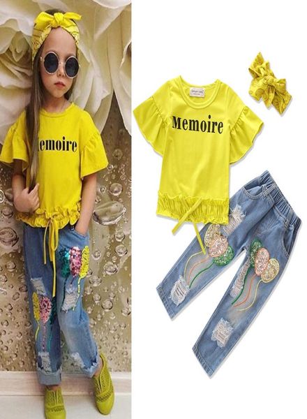 toddler baby girls tshirt lace hole denim shorts headband clothing sets cotton jeanheadwear kids clothes set outfits 35607718, White
toddler baby girls tshirt lace hole denim shorts headband clothing sets cotton jeanheadwear kids clothes set outfits 35607718, White