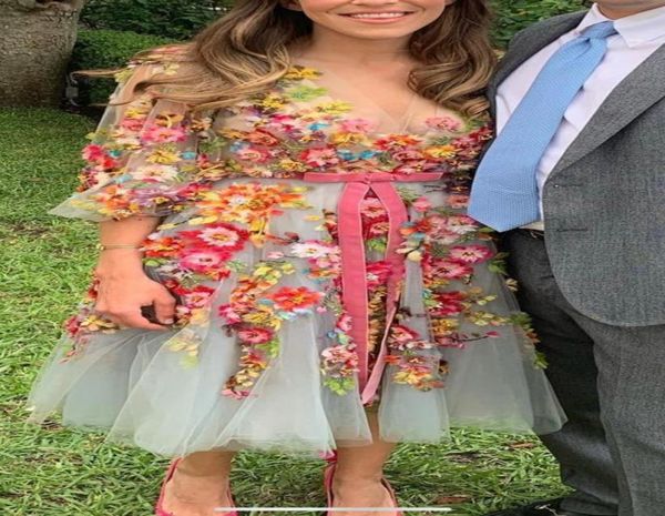 elegant 3d floral flowers formal evening dresses with long sleeves tea length see through prom party gowns plus size robe de 2594973, Black;red
elegant 3d floral flowers formal evening dresses with long sleeves tea length see through prom party gowns plus size robe de 2594973, Black;red