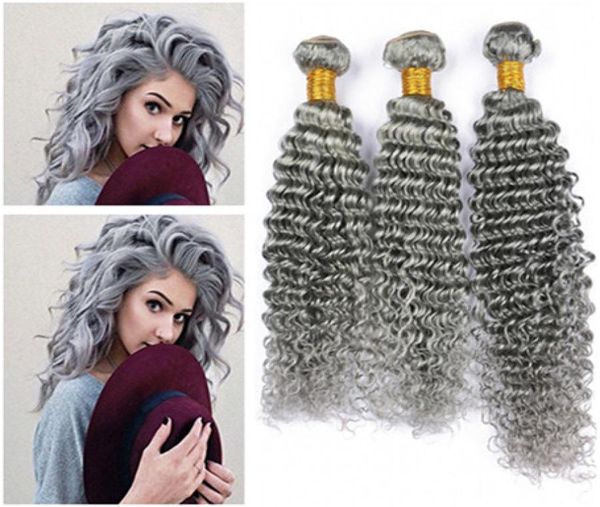 deep wave virgin peruvian silver grey human hair bundle deals pure grey human hair extensions double wefts deep wave peruvian hair1521295, Black
deep wave virgin peruvian silver grey human hair bundle deals pure grey human hair extensions double wefts deep wave peruvian hair1521295, Black