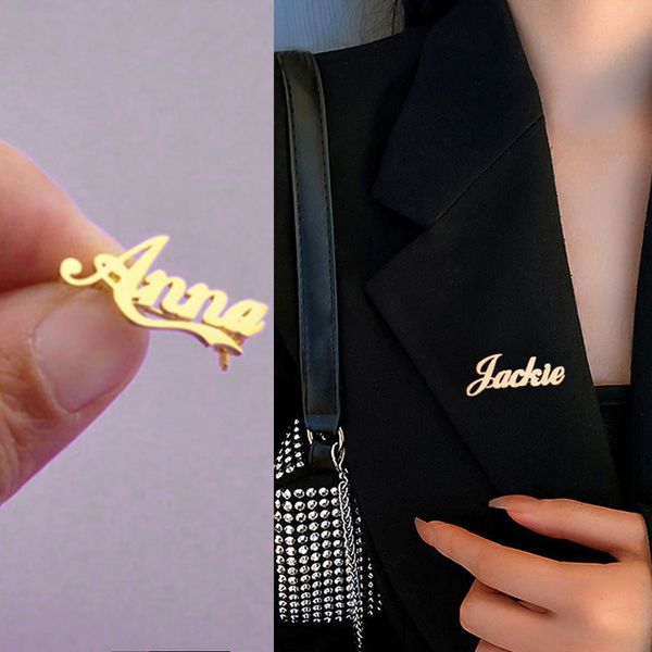 pins brooches custom name brooch for women men personalized stainless steel customized pins nameplate brooch women wedding jewellery gift 23, Gray
pins brooches custom name brooch for women men personalized stainless steel customized pins nameplate brooch women wedding jewellery gift 23, Gray