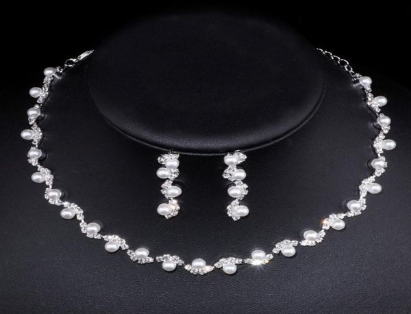 pearls crystal bridal jewelry sets for wedding silver sparkle necklace earrings women prom party accessories engagement birthday v7346233, White
pearls crystal bridal jewelry sets for wedding silver sparkle necklace earrings women prom party accessories engagement birthday v7346233, White