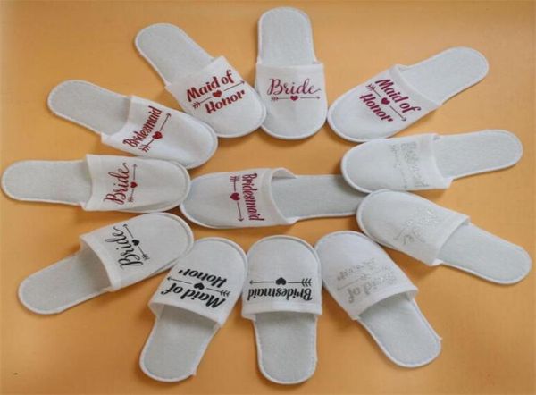 brides bridesmaid slippers wedding bridal shower pajama party gift maid of honor newlywed bachelorette party favors wedding decora5306943
brides bridesmaid slippers wedding bridal shower pajama party gift maid of honor newlywed bachelorette party favors wedding decora5306943