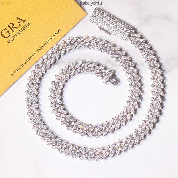 wholesale price 10mm wide single row moissanite diamond 925 silver cuban link chain for mens hip hop rapper necklace
wholesale price 10mm wide single row moissanite diamond 925 silver cuban link chain for mens hip hop rapper necklace