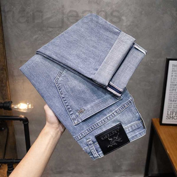 men's jeans designer spring/summer korean edition cast retro feet slim fit international high end brand ob5i, Blue
men's jeans designer spring/summer korean edition cast retro feet slim fit international high end brand ob5i, Blue