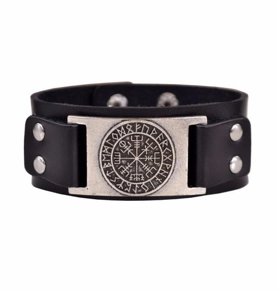 drop viking vegvisir compass pendants bangle norse runes men jewelry odin symbol leather bracelet5781888, Black
drop viking vegvisir compass pendants bangle norse runes men jewelry odin symbol leather bracelet5781888, Black