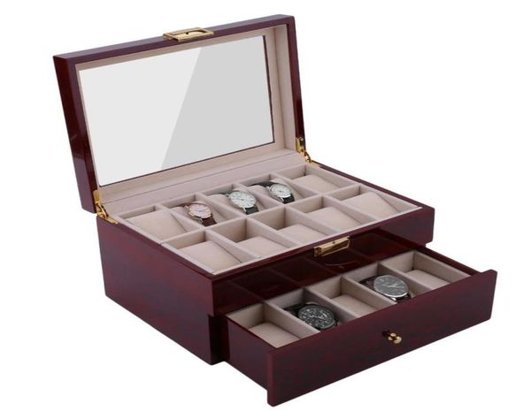 20 grids red black wooden watches box case watch holder collection storage organizer fast and safe ship from us8054879, Black;blue
20 grids red black wooden watches box case watch holder collection storage organizer fast and safe ship from us8054879, Black;blue