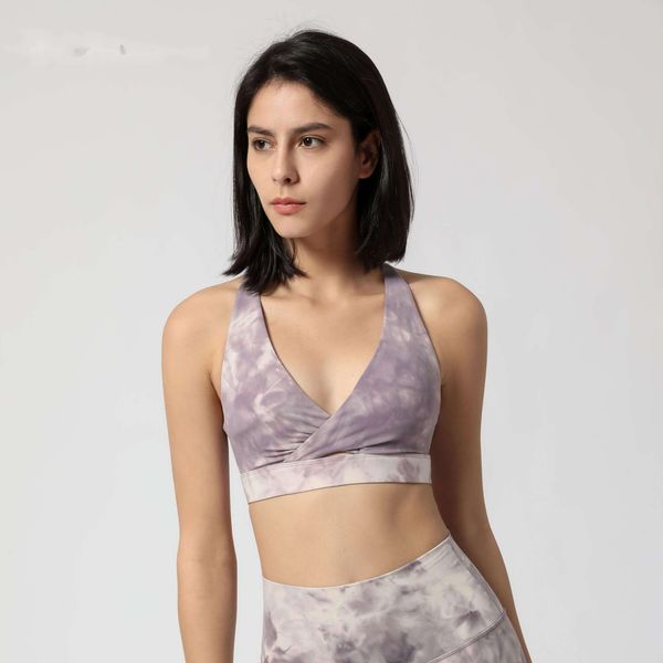 lu-001 designer tank ebb summer tie-dye yoga bra soft elastic solid color sport stretch underwear chest pad running fiess gym workout clothe
lu-001 designer tank ebb summer tie-dye yoga bra soft elastic solid color sport stretch underwear chest pad running fiess gym workout clothe