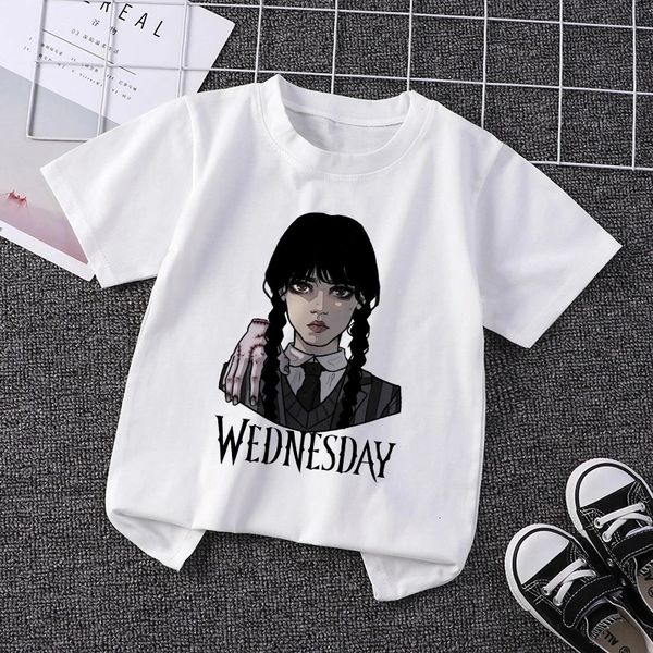 clothing sets casual wednesday addams children t shirt i hate people cartoons clothes kid girl boy nevermore academy t shirt little baby 230, White
clothing sets casual wednesday addams children t shirt i hate people cartoons clothes kid girl boy nevermore academy t shirt little baby 230, White