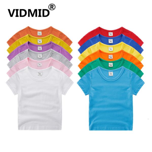 clothing sets vidmid boys girls short sleeve tshirts clothes kids cotton summer clothing solid tees 7060 03 230630, White
clothing sets vidmid boys girls short sleeve tshirts clothes kids cotton summer clothing solid tees 7060 03 230630, White