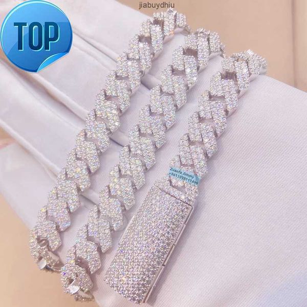 2024 fashion custom made solid silver 10mm width fashion necklace jewelry s925 pass diamond tester moissanite cuban chain
2024 fashion custom made solid silver 10mm width fashion necklace jewelry s925 pass diamond tester moissanite cuban chain