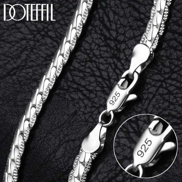 doteffil 925 sterling silver 6mm side chain 16/18/20/22/24 inch necklace for women man fashion wedding engagement jewelry gifts l230620
doteffil 925 sterling silver 6mm side chain 16/18/20/22/24 inch necklace for women man fashion wedding engagement jewelry gifts l230620