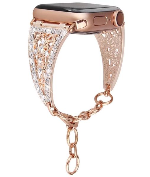 luxury bling diamond women bracelet for apple watch band series 6 se 5 4 3 metal strap for iwatch 40mm 44mm 38mm 42mm chain belt7000684, Black;brown
luxury bling diamond women bracelet for apple watch band series 6 se 5 4 3 metal strap for iwatch 40mm 44mm 38mm 42mm chain belt7000684, Black;brown