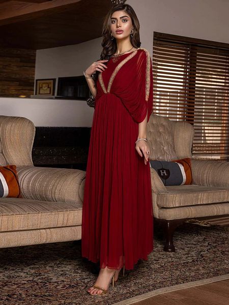 ethnic clothing morocco chiffon pleated muslim dres ramadan abaya hijab dresses jilbab turkey islamic vestido moroccan kaftan arabic 230630, Red
ethnic clothing morocco chiffon pleated muslim dres ramadan abaya hijab dresses jilbab turkey islamic vestido moroccan kaftan arabic 230630, Red