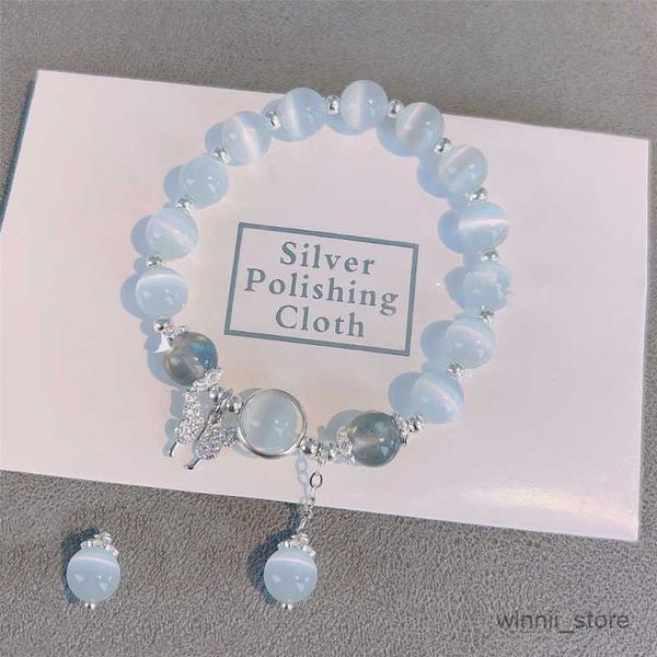 charm bracelets cymophane bracelet 8mm strand beads fashion jewelry for women charm hand decoration girls gift r230701, Golden;silver
charm bracelets cymophane bracelet 8mm strand beads fashion jewelry for women charm hand decoration girls gift r230701, Golden;silver