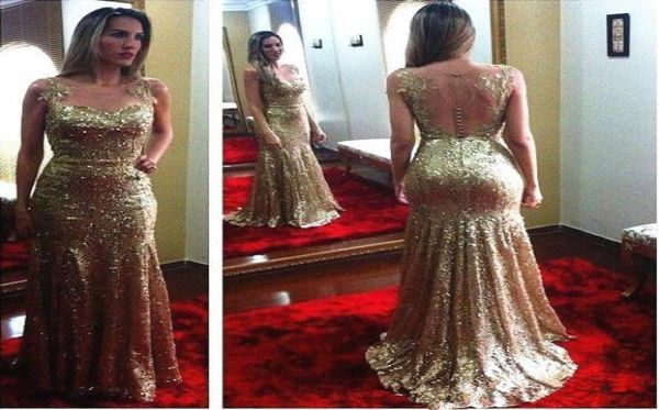 bling bling champagne sequins mermiad prom dresses with applique sheer neck buttons back evening gowns5640646, Black
bling bling champagne sequins mermiad prom dresses with applique sheer neck buttons back evening gowns5640646, Black