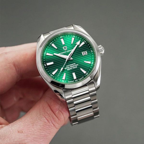 wristwatches pagani design a150 men's mechanical mirror sport diver watches luxury sapphire glass automatic watch men's stainless, Slivery;brown
wristwatches pagani design a150 men's mechanical mirror sport diver watches luxury sapphire glass automatic watch men's stainless, Slivery;brown