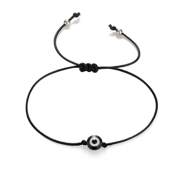 5 colors evil blue eye charm bracelet with make a wish card handmade braided pulseras jewelry8112809, Golden;silver
5 colors evil blue eye charm bracelet with make a wish card handmade braided pulseras jewelry8112809, Golden;silver
