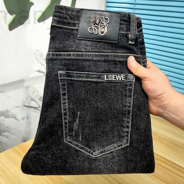 men's jeans designer light luxury european jeans men's straight tube slim fit elastic tide brand printed youth high-end pants y0n0, Blue
men's jeans designer light luxury european jeans men's straight tube slim fit elastic tide brand printed youth high-end pants y0n0, Blue