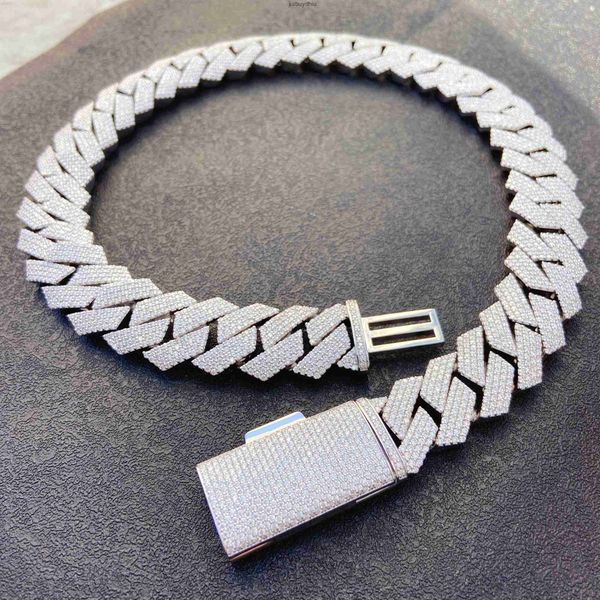 15mm 18mm 20mm 4 rows vvs moissanite 925 silver jewelry miami cuban chain trend necklace gemstone
15mm 18mm 20mm 4 rows vvs moissanite 925 silver jewelry miami cuban chain trend necklace gemstone