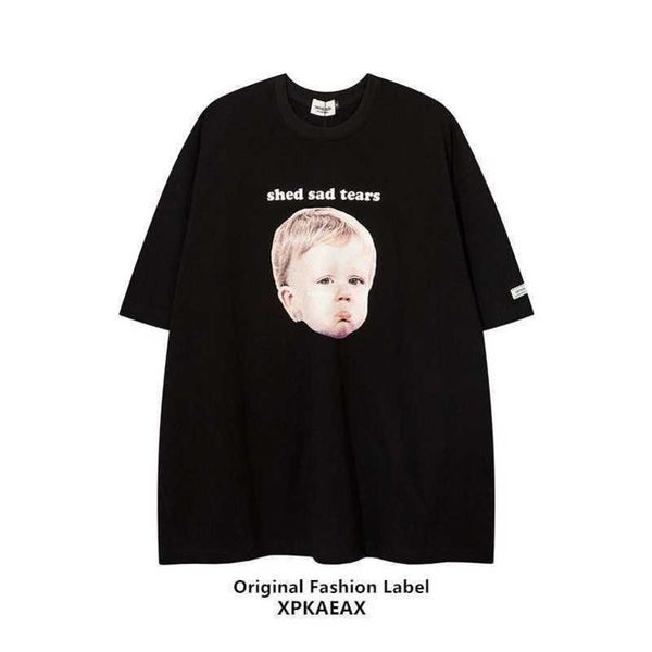 xpkaexa original fashion brand cute baby printed t-shirts for men and women bf style china-chic oversize loose short sleeve summer, White;black
xpkaexa original fashion brand cute baby printed t-shirts for men and women bf style china-chic oversize loose short sleeve summer, White;black