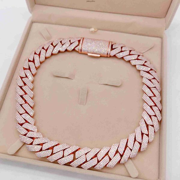 2024 fashion 22mm width miami big heavy cuban necklace sterling silver vvs moissanite hip hop jewelry men link chain
2024 fashion 22mm width miami big heavy cuban necklace sterling silver vvs moissanite hip hop jewelry men link chain