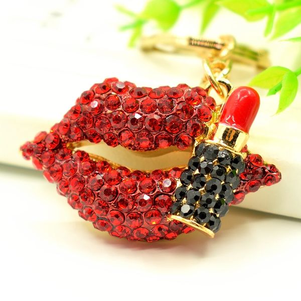 ashion rose red lip crystal cigarette keychain charm pendant rhinestone car purse handbag key chain ring creative, Slivery;golden
ashion rose red lip crystal cigarette keychain charm pendant rhinestone car purse handbag key chain ring creative, Slivery;golden