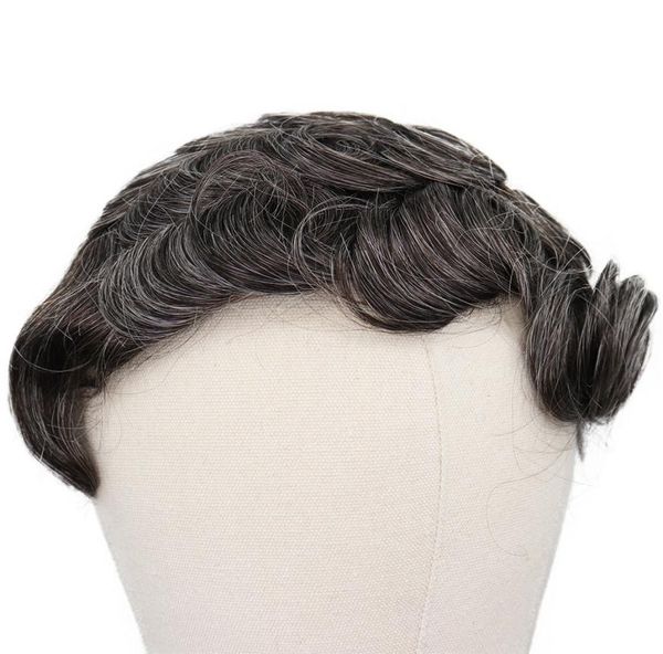 40 grey human hair mens toupee indian remy hair replacement system 6 inch curly toupee for men french lace hairpiece9392686, Black
40 grey human hair mens toupee indian remy hair replacement system 6 inch curly toupee for men french lace hairpiece9392686, Black