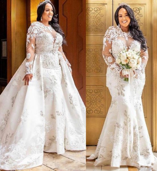 wholes vintage plus size african mermaid lace wedding dresses 2019 detachable skirt long sleeve country vestido de novia brid7671877, White
wholes vintage plus size african mermaid lace wedding dresses 2019 detachable skirt long sleeve country vestido de novia brid7671877, White