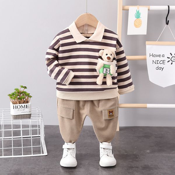 clothing sets boys spring autumn outfits baby girls cartoon striped long sleeve t shirt pants 2pcs kids tracksuit 1 2 3 4 years 230630, White
clothing sets boys spring autumn outfits baby girls cartoon striped long sleeve t shirt pants 2pcs kids tracksuit 1 2 3 4 years 230630, White