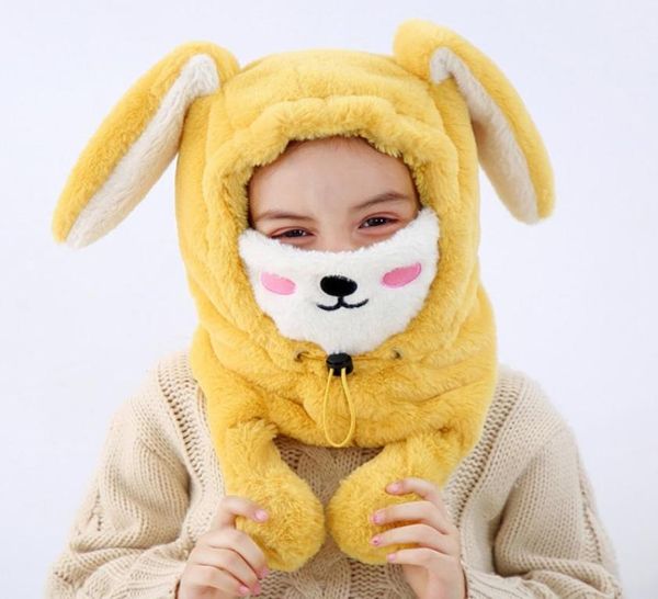 winter kids long rabbit ear hat children plush thicken warm ears muff boys girls mask trapper hats a53128134508, Yellow
winter kids long rabbit ear hat children plush thicken warm ears muff boys girls mask trapper hats a53128134508, Yellow