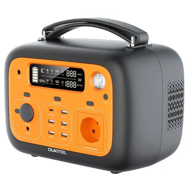 oukitel p501 portable power station 505wh 140400mah portable generator 500w ac outlet - orange
oukitel p501 portable power station 505wh 140400mah portable generator 500w ac outlet - orange