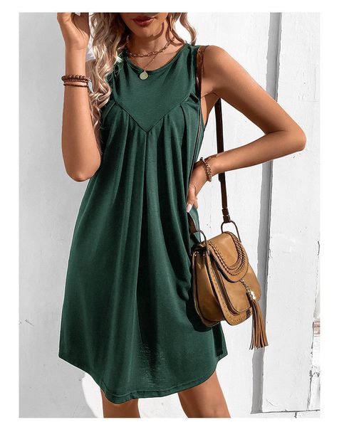 basic casual dresses beach black dres clothing boho spring summer sleeveless loose o neck tunicas midi vestidos 230701, Black;gray
basic casual dresses beach black dres clothing boho spring summer sleeveless loose o neck tunicas midi vestidos 230701, Black;gray