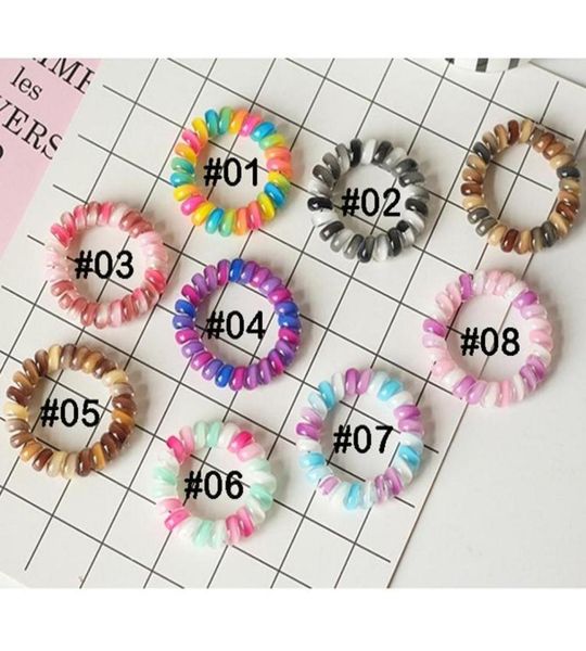 8 color gradient telephone wire hairband colorful ponytail holder elastic phone cord line hair tie hair accessories kid gift3366930, Slivery;white
8 color gradient telephone wire hairband colorful ponytail holder elastic phone cord line hair tie hair accessories kid gift3366930, Slivery;white