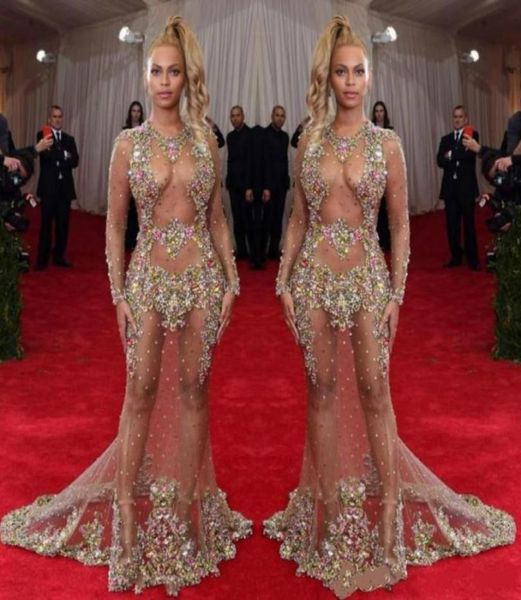 sheer beaded prom dress beyonce met ball red carpet dresses illusion long sleeves evening dresses formal party gowns4032516, Black;red
sheer beaded prom dress beyonce met ball red carpet dresses illusion long sleeves evening dresses formal party gowns4032516, Black;red