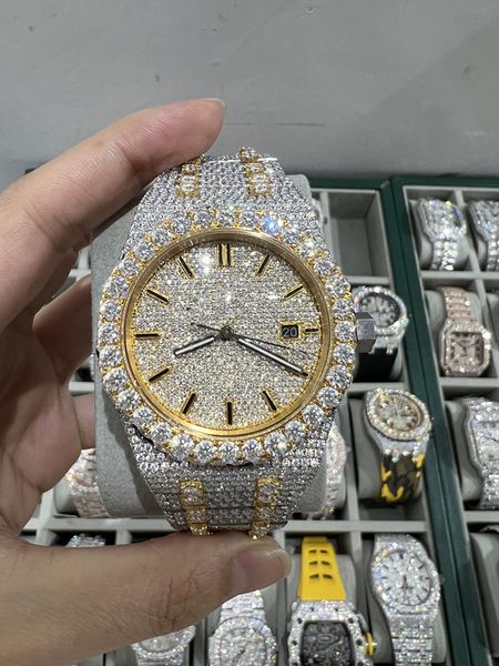luxury mens designer watch for men movement watches moissanite watch mens watch diamond iced out watch montre homme automatic montre de luxe, Slivery;brown
luxury mens designer watch for men movement watches moissanite watch mens watch diamond iced out watch montre homme automatic montre de luxe, Slivery;brown
