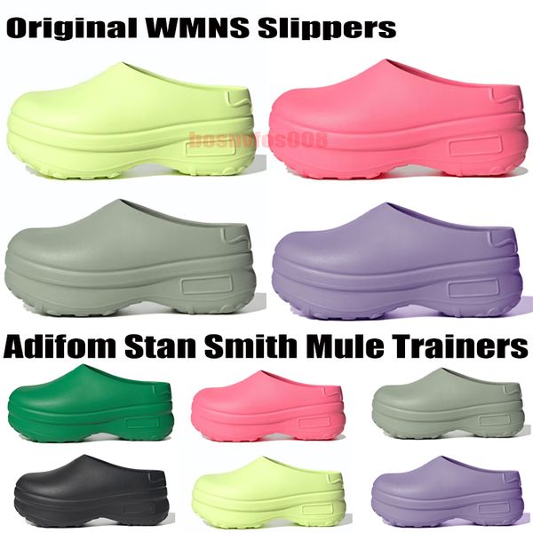 original adiform classic brand designer stan mule smith slippers sandals luxury cool core black lucid lemon lucid pink silver green slides c
original adiform classic brand designer stan mule smith slippers sandals luxury cool core black lucid lemon lucid pink silver green slides c