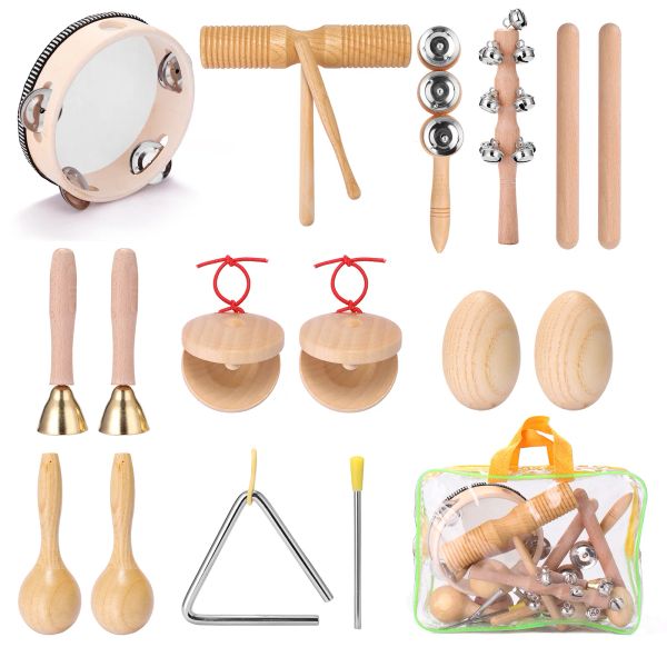 with backpack enlightening 11pcs portable children musical instruments set with backpack hand percussion toys kit for kids
with backpack enlightening 11pcs portable children musical instruments set with backpack hand percussion toys kit for kids