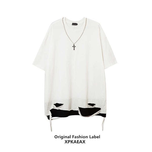 spaceman original fashion stussys brand design sense splice fake two piece t-shirt new summer hip hop short sleeve chain, White;black
spaceman original fashion stussys brand design sense splice fake two piece t-shirt new summer hip hop short sleeve chain, White;black