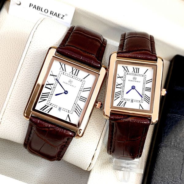 women's watches pablo raez luxury leather lover watch fashion dress lady man wristwatch square women montre male gift casual couple clo, Slivery;golden
women's watches pablo raez luxury leather lover watch fashion dress lady man wristwatch square women montre male gift casual couple clo, Slivery;golden