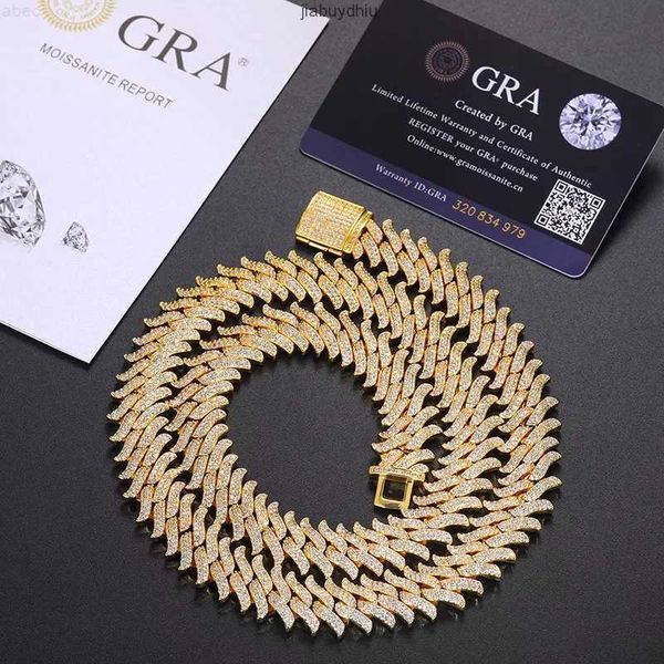 luxury rapper jewelry 16mm sterling 925 sliver vvs moissanite diamond iced out custom cuban link chain bracelet necklace, Silver
luxury rapper jewelry 16mm sterling 925 sliver vvs moissanite diamond iced out custom cuban link chain bracelet necklace, Silver
